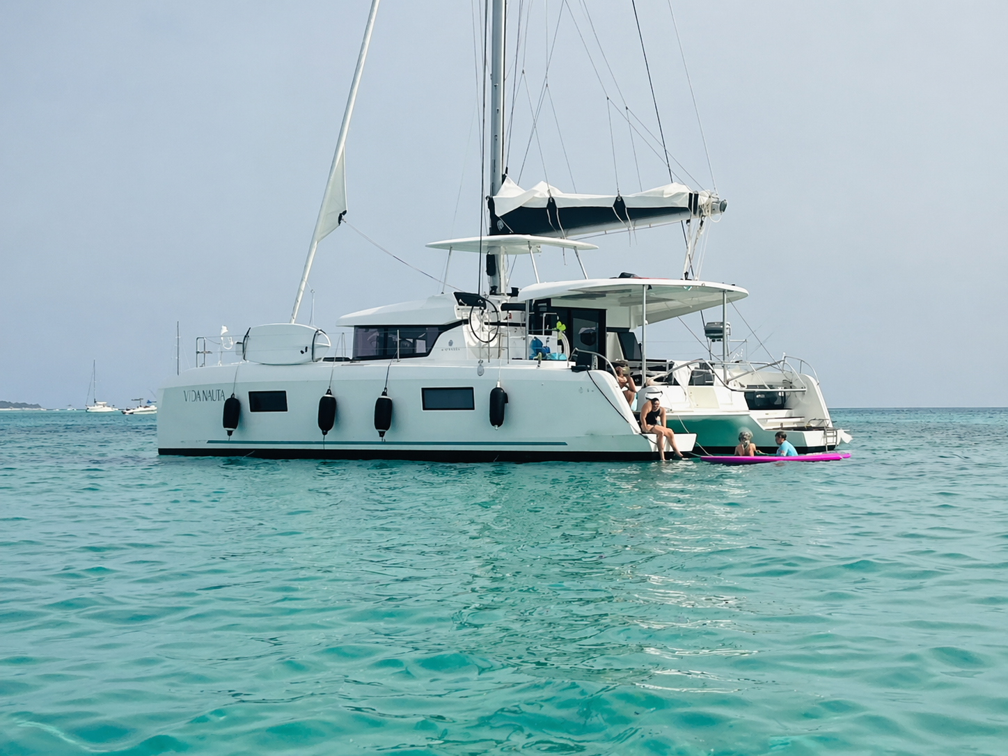 Luxury Lagoon 42' catamaran charter in Puerto Rico